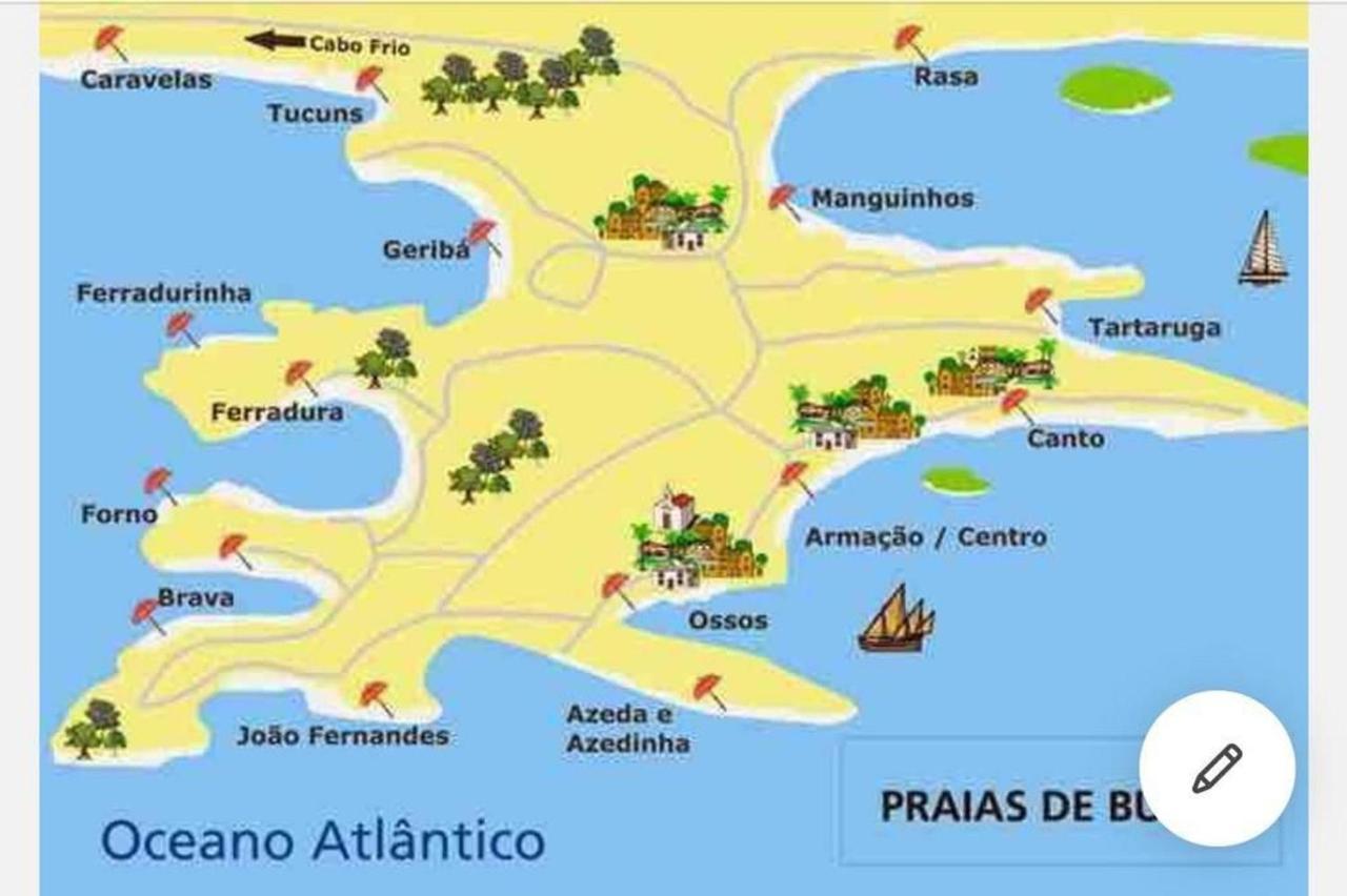 Caminhe Para A Praia De Manguinhos - Casa Decorada Com Wi Fi, Ar E Espaco Gourmet Armacao dos Buzios Luaran gambar